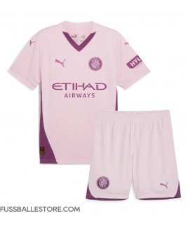 Günstige Girona 3rd trikot Kinder 2024-25 Kurzarm (+ Kurze Hosen)